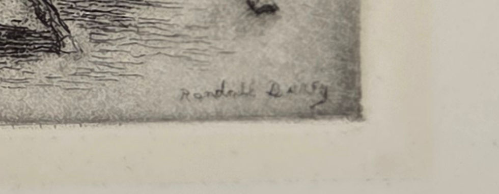 Thumbnail: Randall Davey Etching