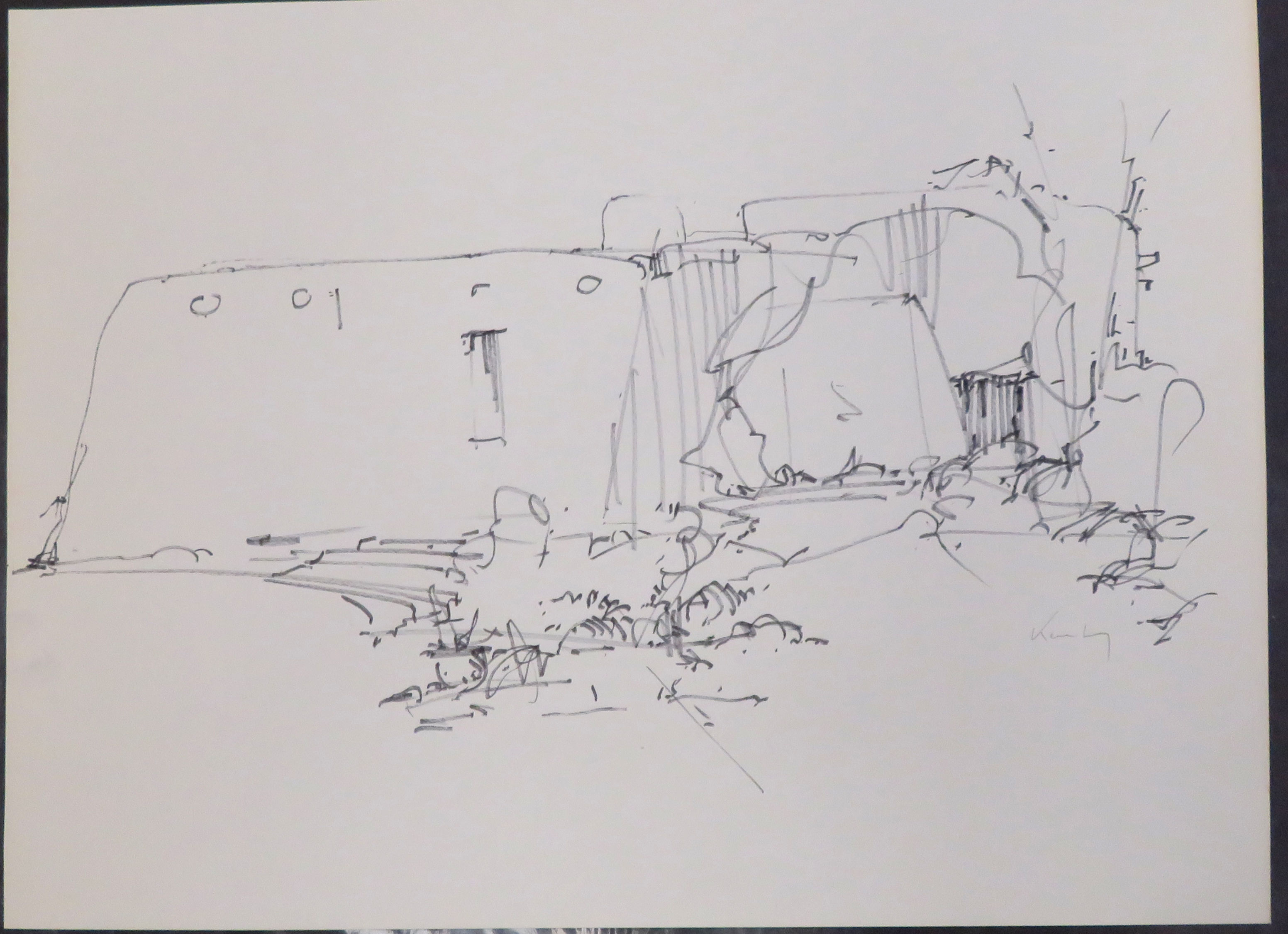 PK-0201P Kontny ink sketch