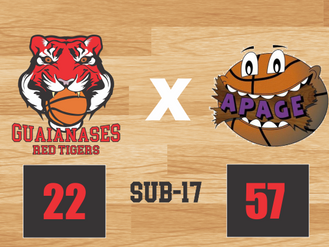 Red Tigers sofre derrota para o APAGE BASK no segundo jogo do Sub-17