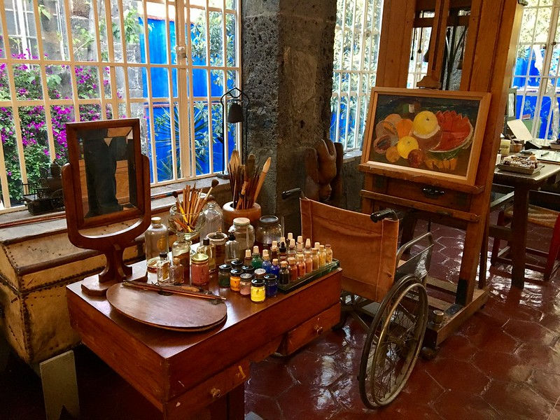 Frida Kahlo Museum Studio Easel
