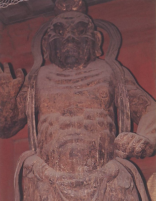 仁王門金剛力士像、吽形