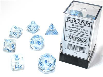 BOREALIS® POLYHEDRAL ICICLE™/LIGHT BLUE LUMINARY™ 7-DIE SET