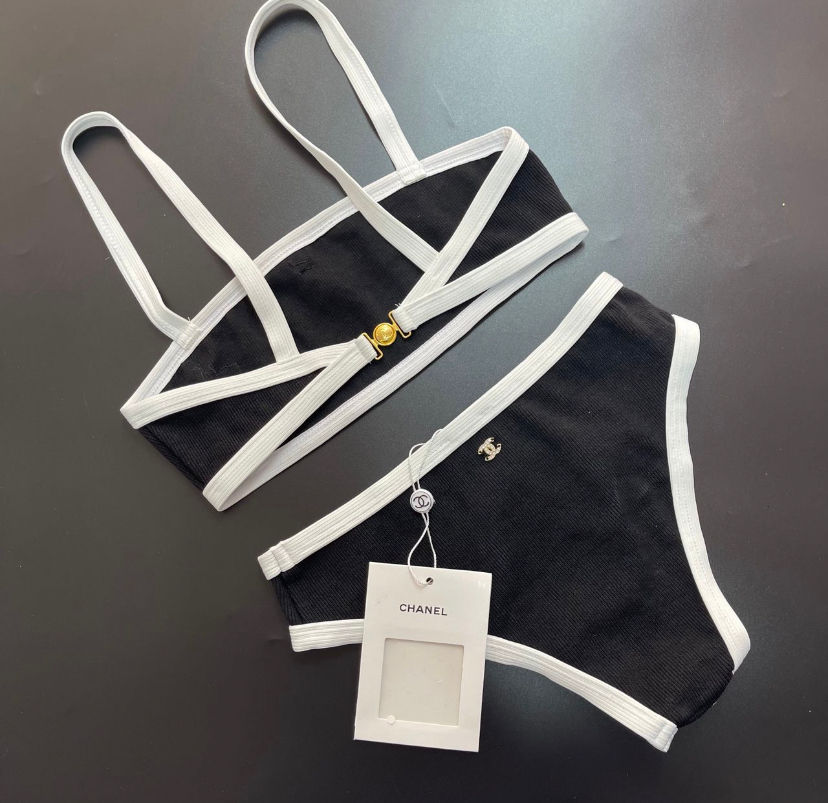 Thumbnail: MAILLOT DE BAIN BLACK & WHITE (PREORDER)