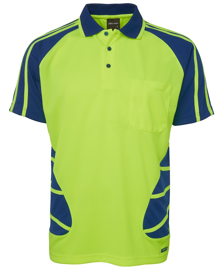 Thumbnail: Hi Vis S/S Spider Polo