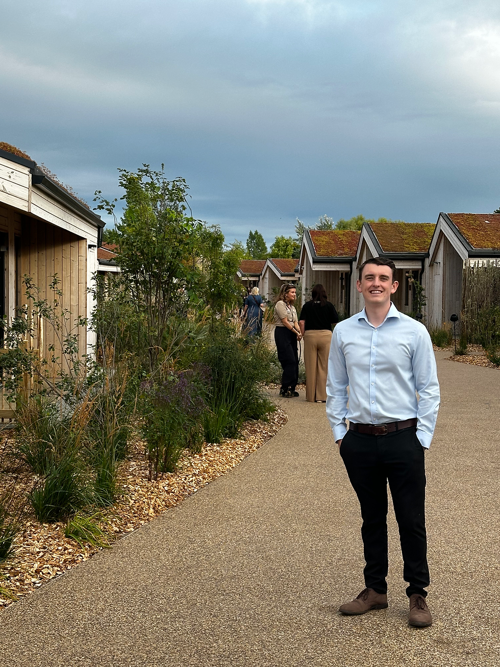 Our director and project architect Scott Millington at the site opening