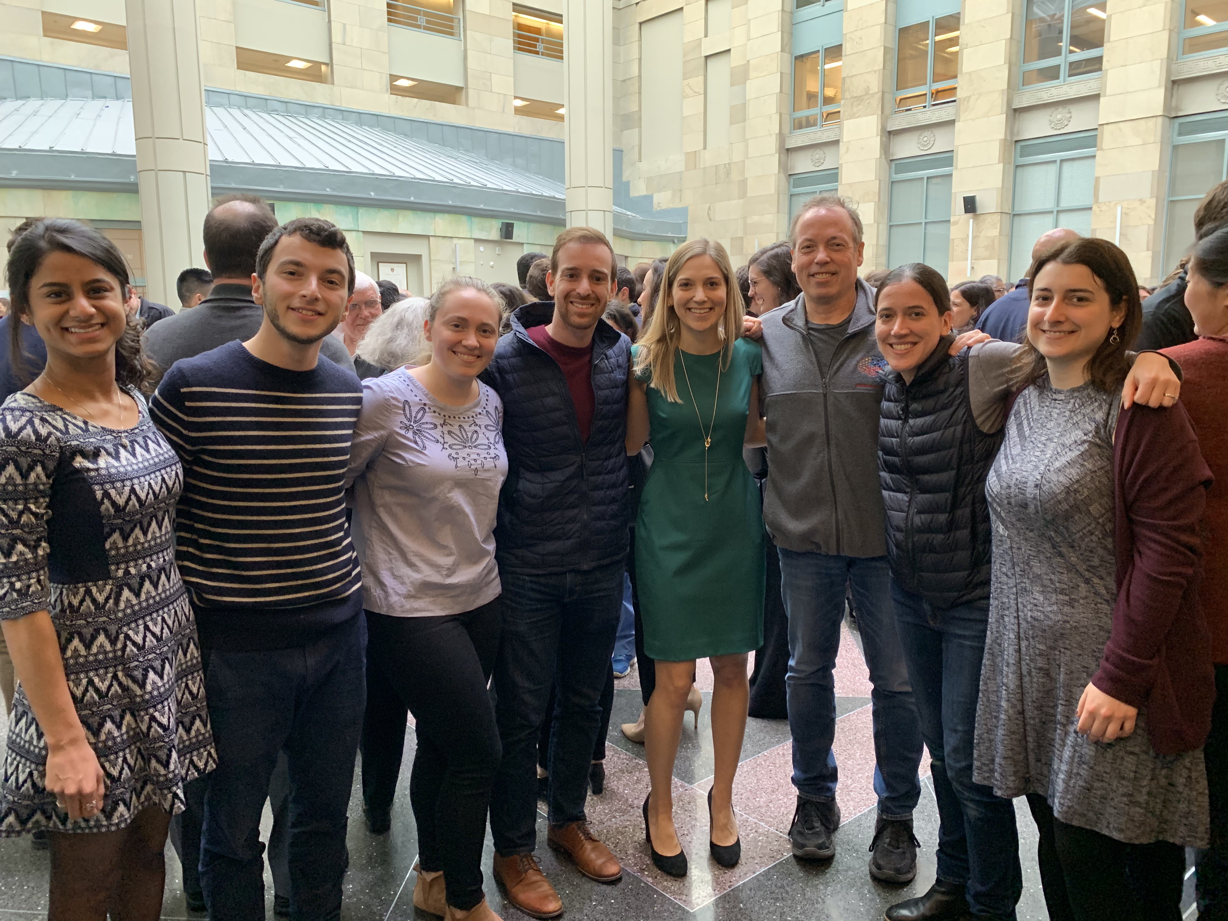 Group photo at a department party!