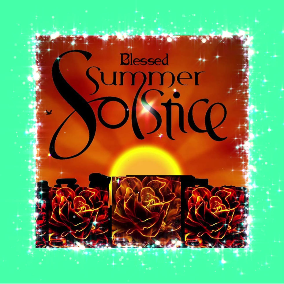 summer solstice rose goddess crystal bowls video