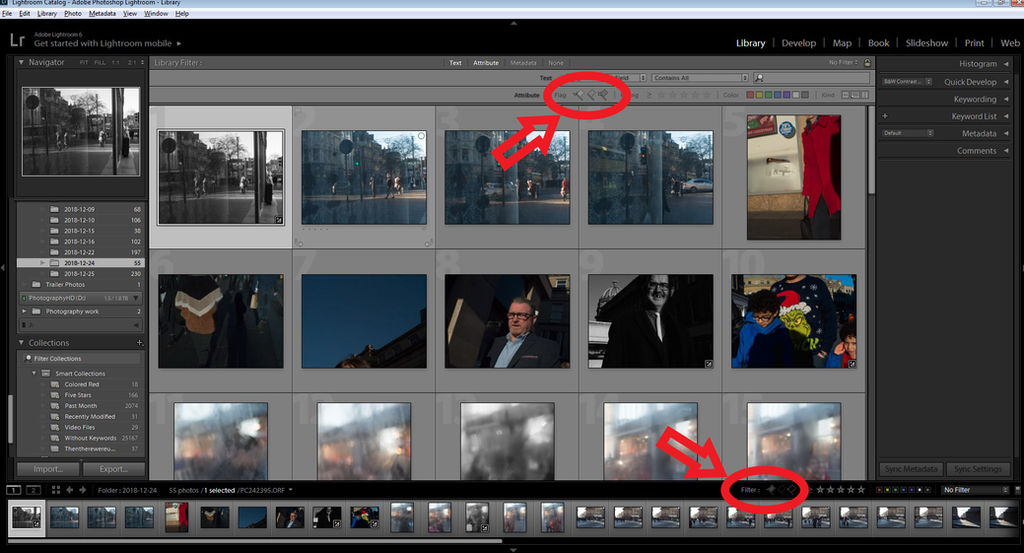 Editing Technqiue Flag Reject In Adobe Lightroom