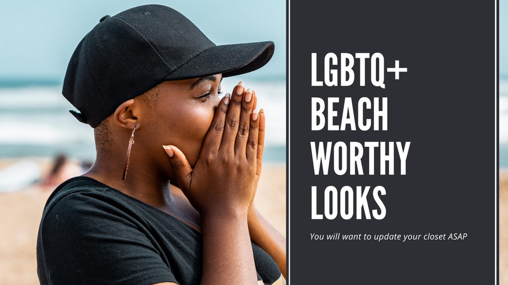 Alternatives to bikinis swimsuits for masculine women