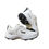 Thumbnail: Ton Pro 9000 Cricket Spike Shoes (White and Black)