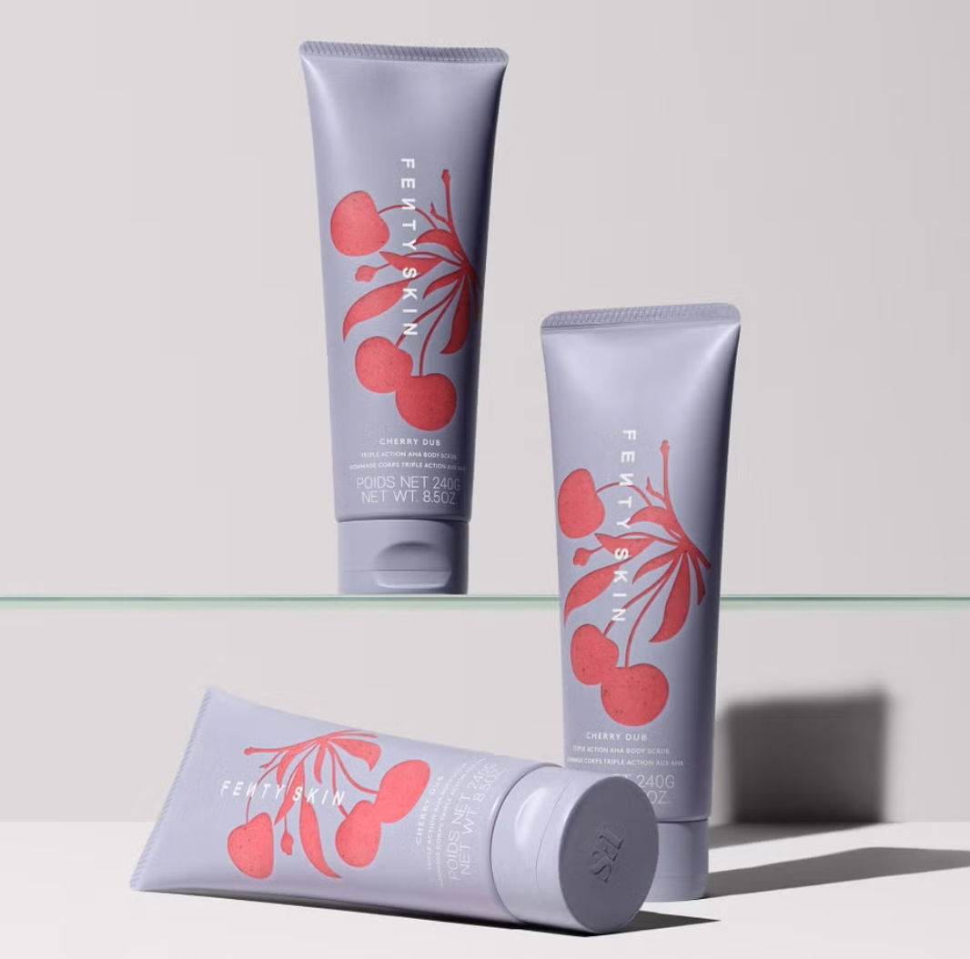 Fenty Skin Cherry Dub Triple Action AHA Body Scrub 240ml