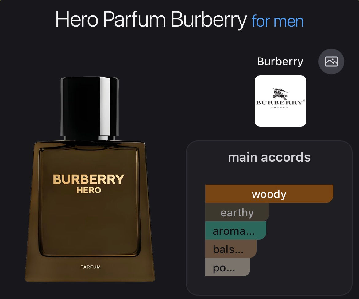 Burberry hero 5ml