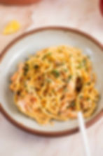 Linguini al salmone