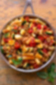 Rigatoni Arrabbiata con Salsiccia