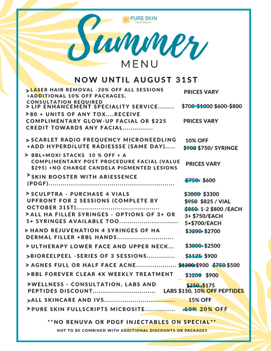 Our Hottest Summer Specials Are Here!