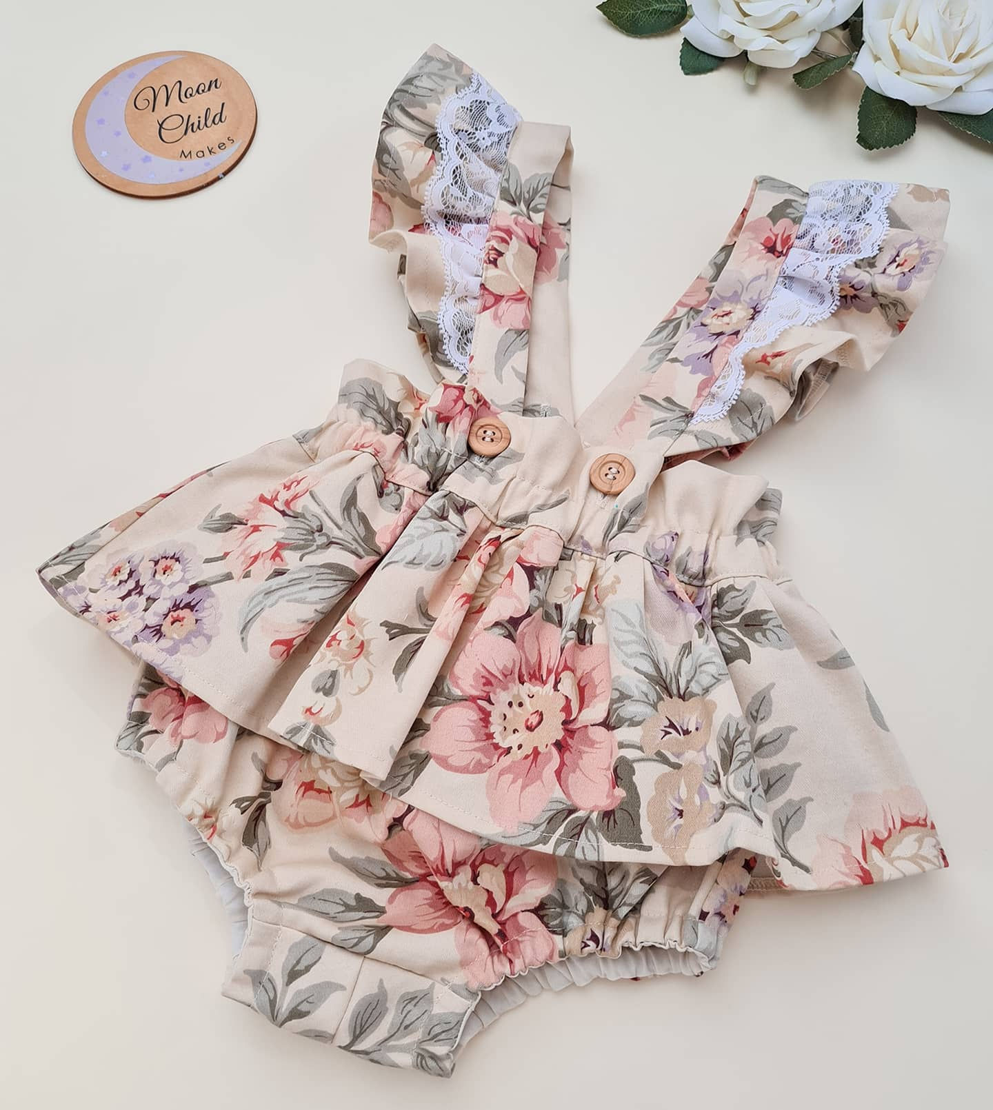 Braced peplum bloomers