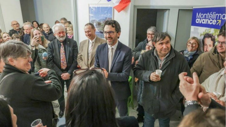 Municipales à Montélimar : Julien Cornillet réélu au premier tour face à cinq adversaires.