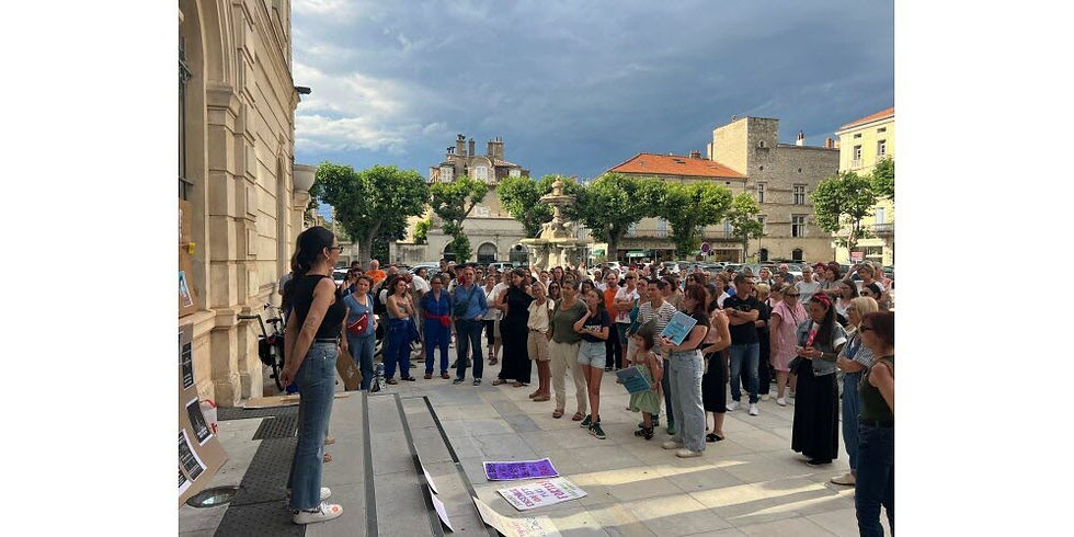 Mort de Lyhanna dans la Drôme : à Montélimar, une manifestante appelle à mettre fin aux violences