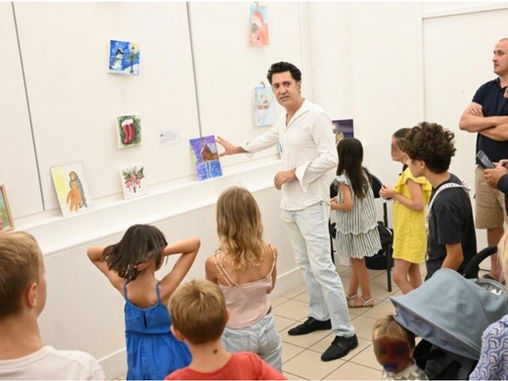 Montélimar : une exposition met à l’honneur les œuvres de onze enfants.