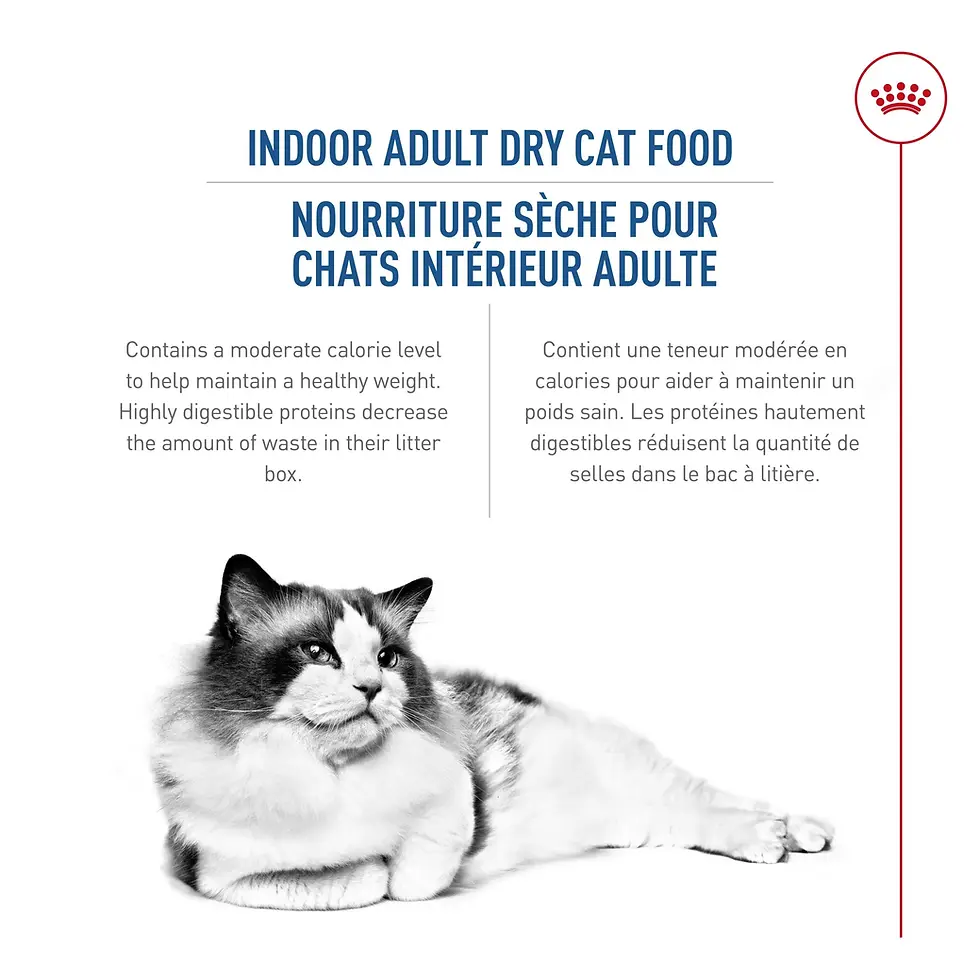 Thumbnail: Royal Canin Indoor 27 Home Adult Cat Food, Dry Food with Moderate Calories 2 KG