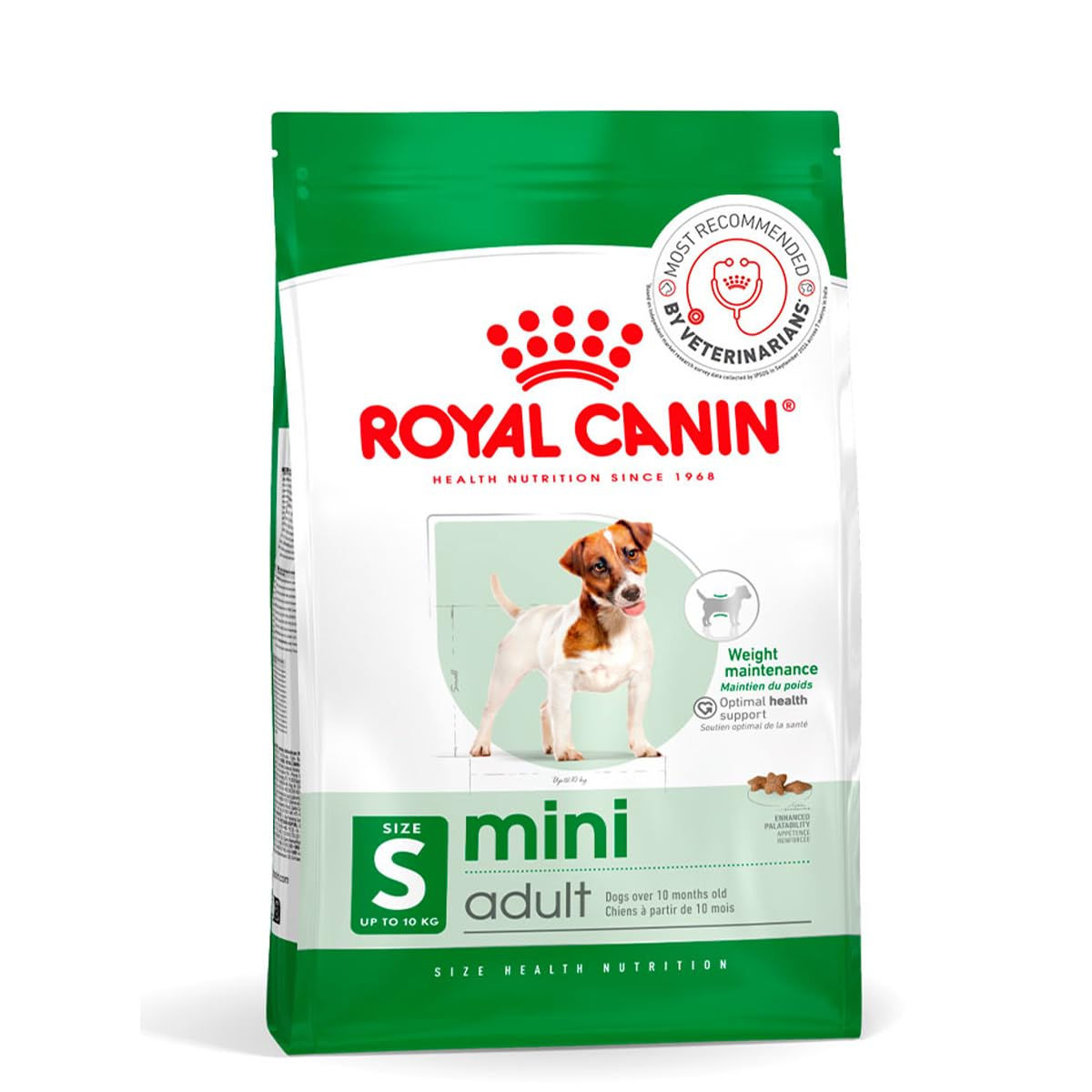Royal Canin Mini Adult Dog Food, Dry Food, 4 KG, Supports Weight Management