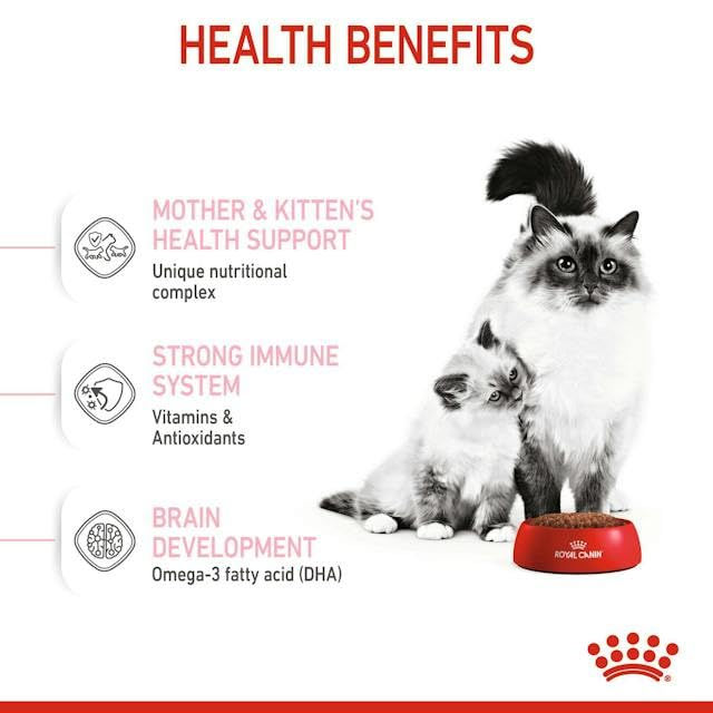 Thumbnail: Royal Canin Mother & Babycat Food, 400 Grams,Support for Mother & Babycat Health