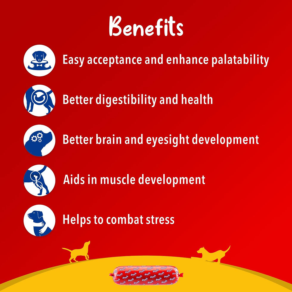 Thumbnail: Drools Puppy & Adult Dog Sausage 5+1 Free 360g Pack Chicken Flavour