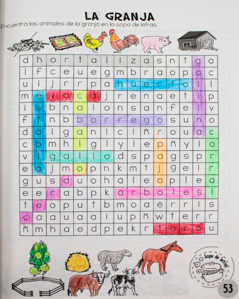 Miniatura: Sopa de letras y crucigramas 3