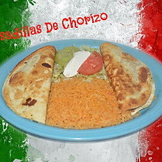 Quesadillas de chorizo