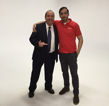 Behind The Scenes Photo with Radford Baker