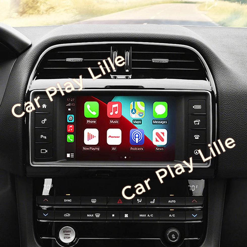 JAGUAR XF 2016-2018 avec écran de 8 pouces