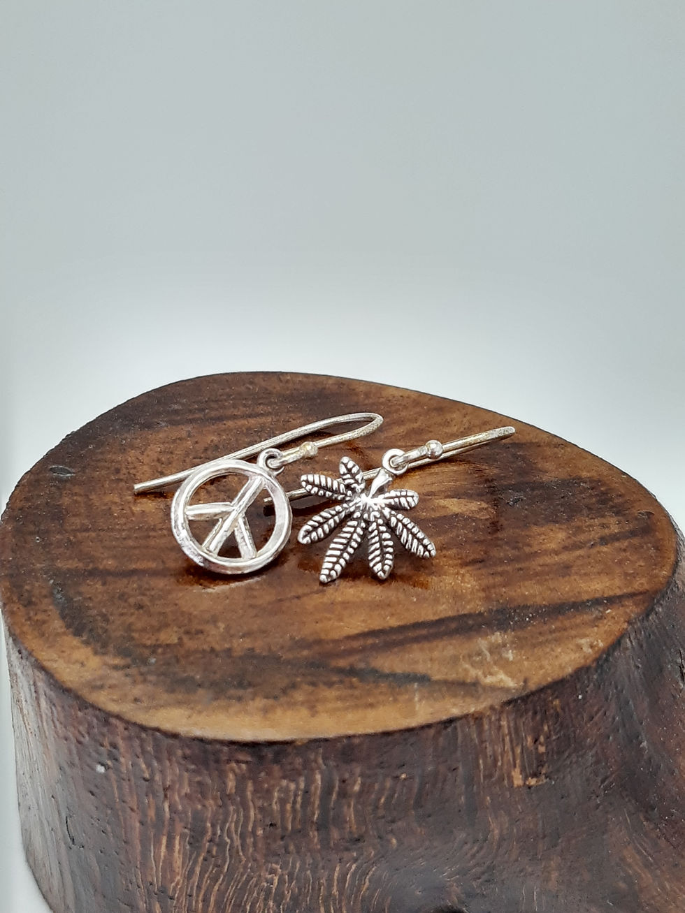 Thumbnail: Peace & Weed Earrings