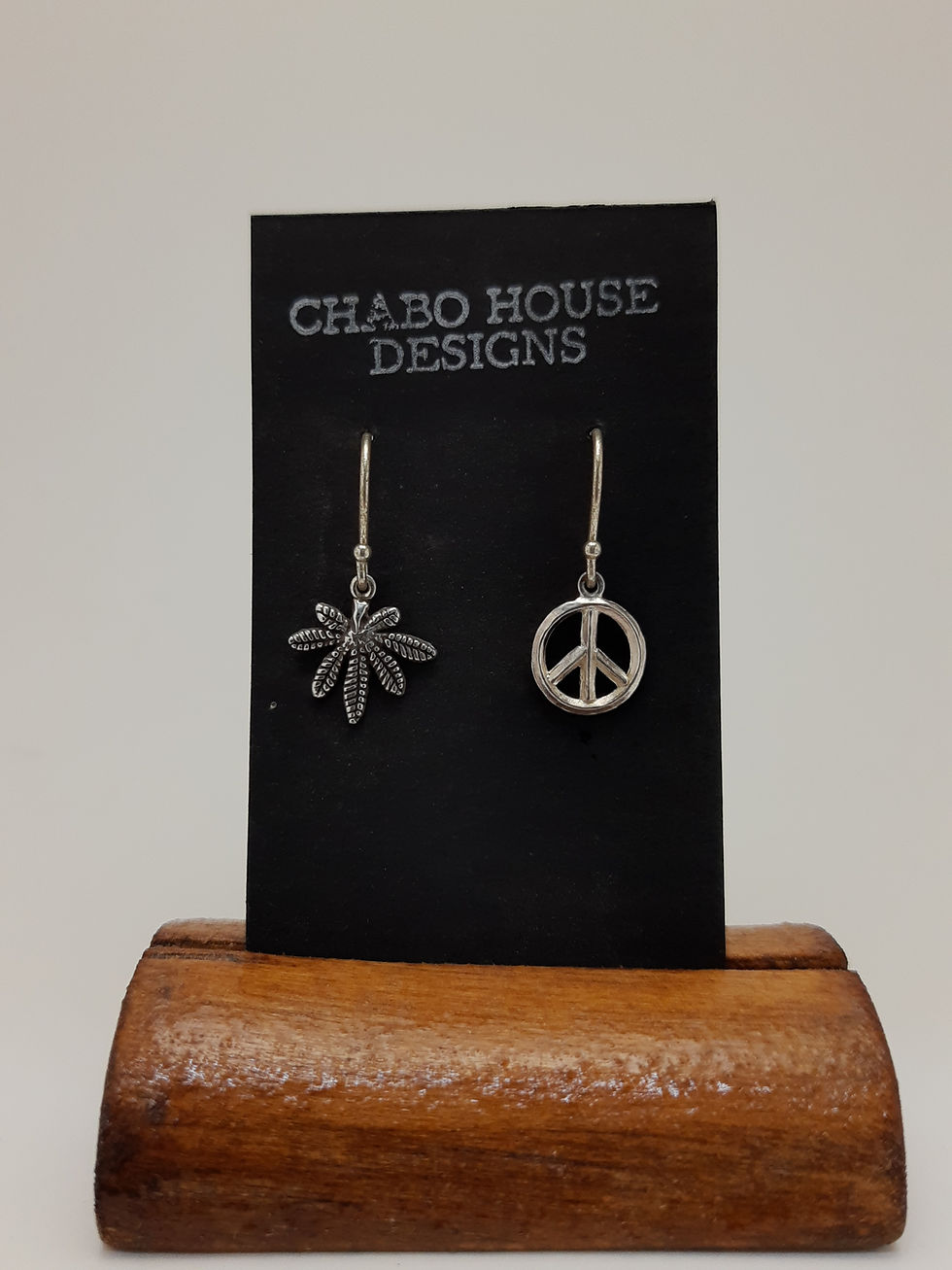 Thumbnail: Peace & Weed Earrings
