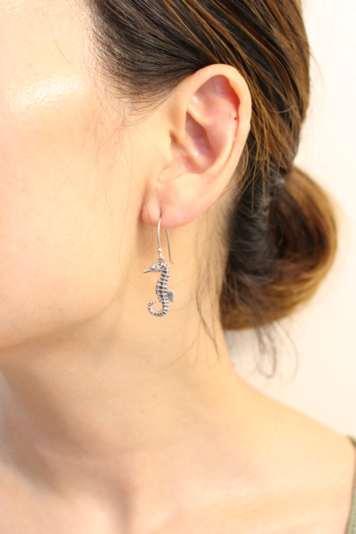 Thumbnail: Seahorse Drop Earrings