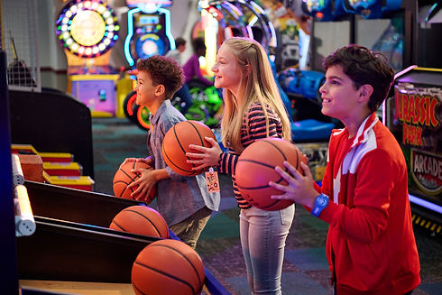 Kids playing in indoor games and activities for kids in doha qatar