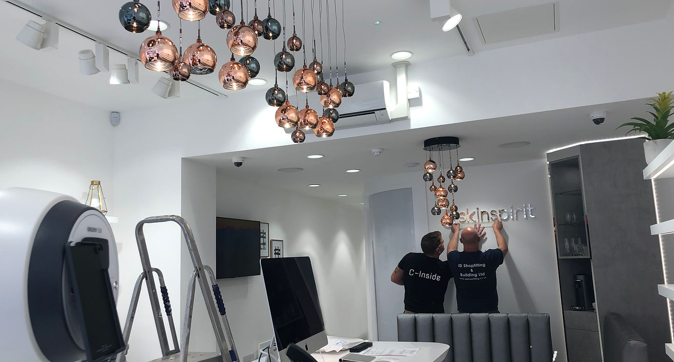 Skinspirit Guildford being fitted