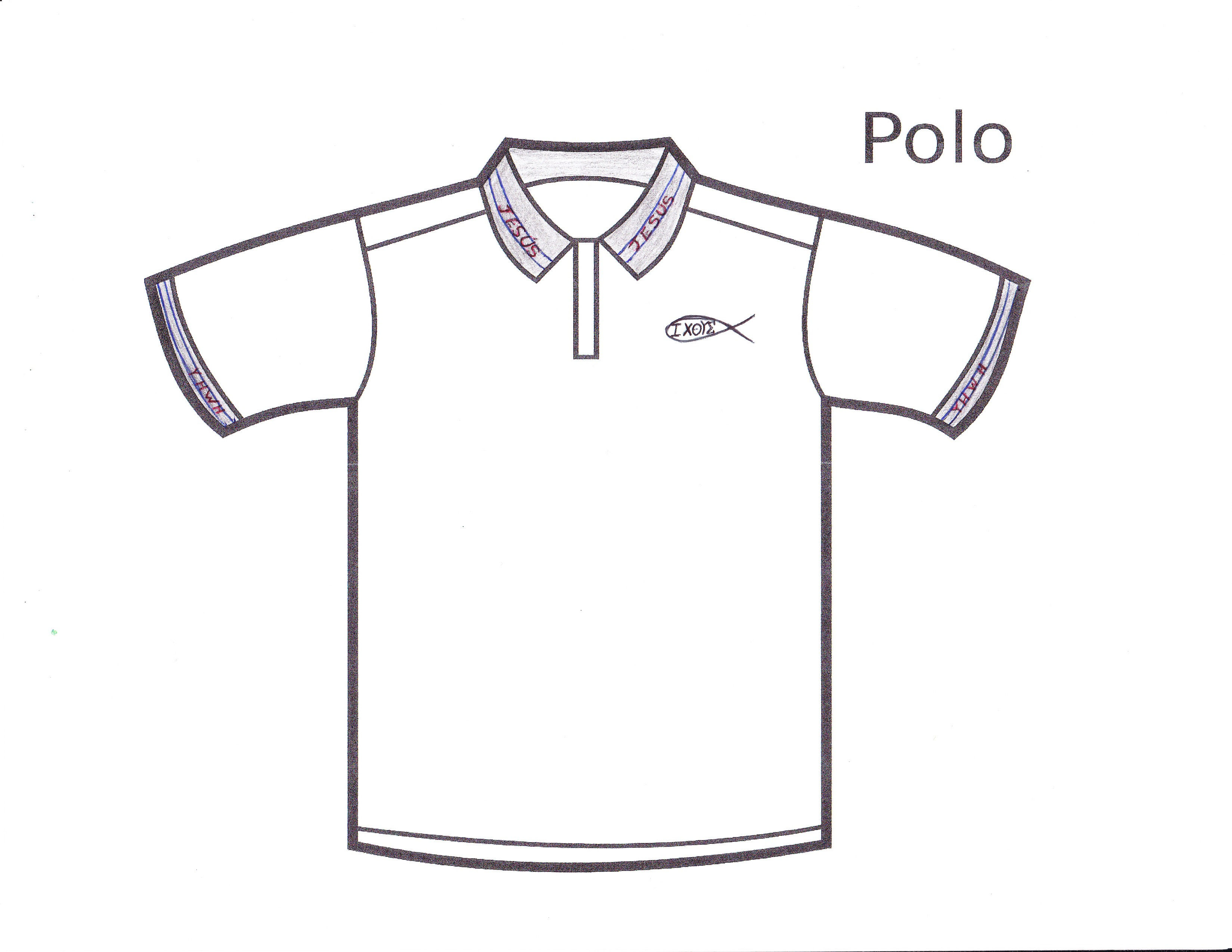 Camisa Polo ICHTHUS-YHWH