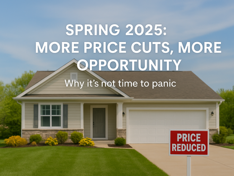 33.9% of homes took a price cut—should we panic?