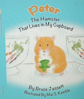 Peter the hamster that lives in my cupboard