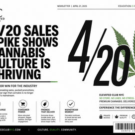 420 Sales Spike Shows Cannabis Culture Is Thriving