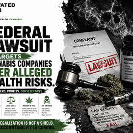 Federal Lawsuit Targets Cannabis Companies Over Alleged Consumer Health Risks