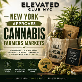 New York Approves Cannabis Farmers Markets: A Major Win for Local Growers and Consumers
