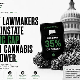 Connecticut Reinstates THC Caps After Pushback — And The Debate Around Potency Is Escalating