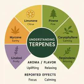 Terpenes in Cannabis: Natural vs. Artificial & Infused vs. Terp-Enhanced