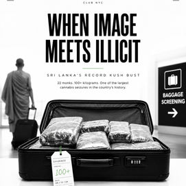 When Image Meets Illicit: What a Record “Kush” Bust in Sri Lanka Says About the Global Cannabis Narrative
