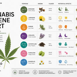 Cannabis Terpenes Explained: The Aromatic Compounds Behind Every Strain