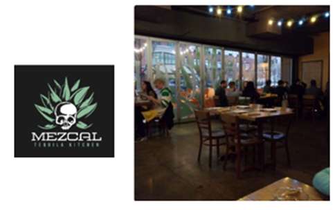 Blending traditional Mexican plates with the colors and flavors of the Southwest, Mezcal presents a variety of dishes combining the casual with the more refined allowing guests to enjoy a wide range of offerings. Fresh made-to-order guacamole, expertly crafted margaritas and an unrivaled tequila list are reasons enough to experience Mezcal's exceptional service, warm hospitality and lively setting again and again.