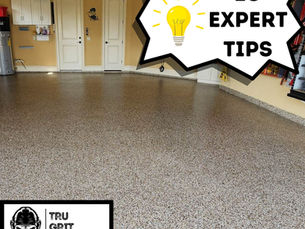 Expert Tips: Maintaining Your Polyaspartic Epoxy Garage Floor in Florida with Tru-Grit!!!