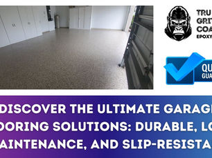 Discover the Ultimate Garage Flooring Solutions: Durable, Low-Maintenance, and Slip-Resistant