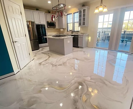 Commercial Kitchens commercial and industrial flooring example Florida Epoxy installers